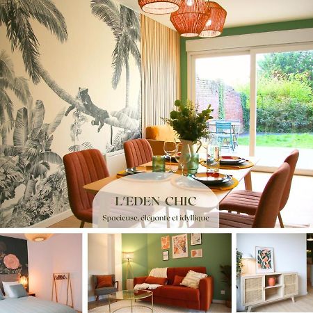 L'Eden Chic - Balneo - Jardin - Parking Gratuit Lägenhet Arras Exteriör bild